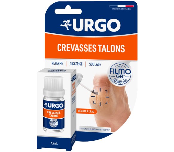 Filmogel Crevasses talons fendillés Urgo - flacon de 7,5ml