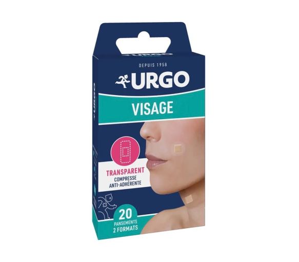 Pansements spécial visage Urgo - boîte de 20 pansements