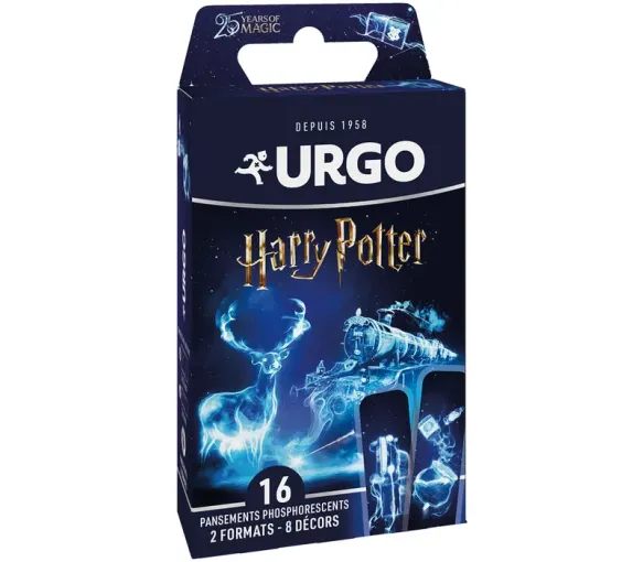 Pansements Harry Potter phosphorescents Urgo - boite de 16 pansements
