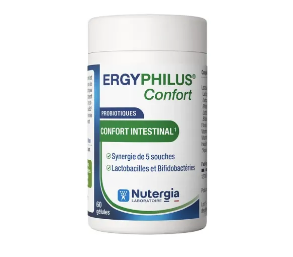 Ergyphilus Confort Nutergia - boite de 60 gélules