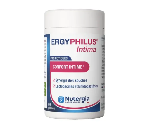Ergyphilus Intima confort intime Nutergia - boite de 60 gélules