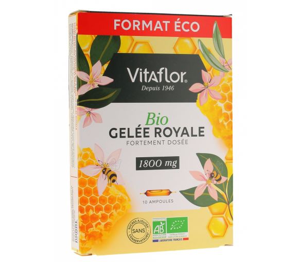Gelée royale bio 1800mg Vitaflor - image 1