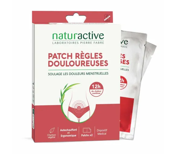 Patch règles douloureuses Naturactive - boite de 2 patchs - image 1