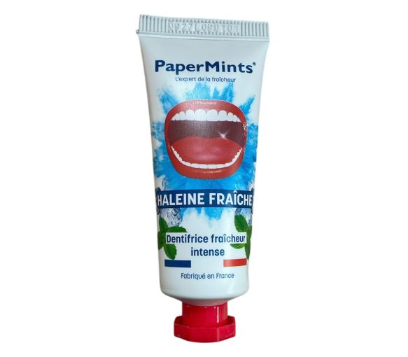 Dentifrice fraîcheur intense PaperMints - tube de 25ml - image 1