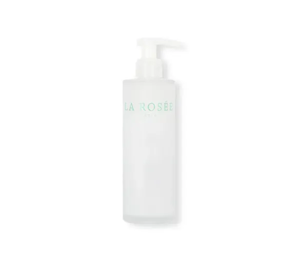 Flacon gel nettoyant en verre La Rosée - flacon-pompe de 200ml - image 1