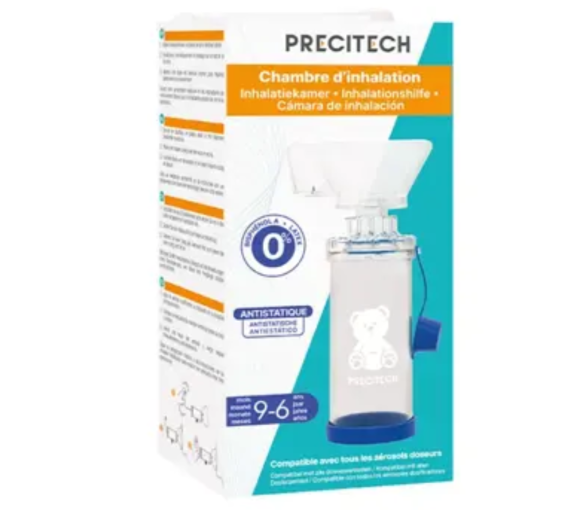 Precitech chambre d'inhalation Horizane - boîte d'une chambre avec masque 9mois/6ans - image 1