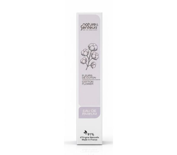 Eau de parfum fleurs de coton Nature & Senteurs - spray de 15ml - image 1