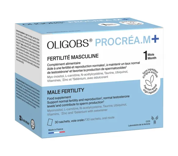 Oligobs Procréa.M+ Laboratoire CCD - boite de 30 sachets