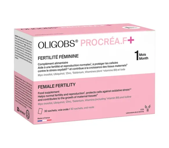 Oligobs Procréa.F+ Laboratoire CCD - boîte de 30 sachets