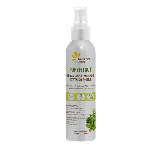Puryfitout spray assainissant aux 31 huiles essentielles Fleurance nature - spray de 200ml