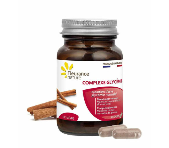 Complexe glycémie Fleurance Nature - pot de 30 gélules