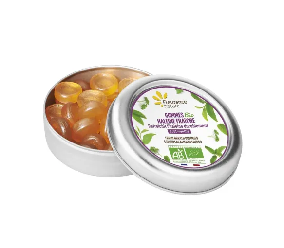 Gommes haleine fraîche Fleurance Nature - boite de 35g - image 1
