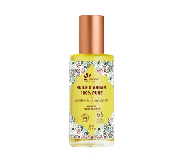 Huile d'argan 100% pure Fleurance Nature - flacon de 50ml