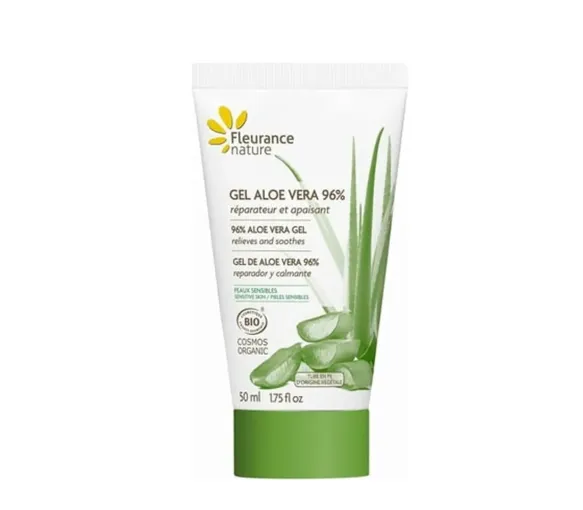 Gel aloe vera réparateur et apaisant bio Fleurance nature - tube de 150ml