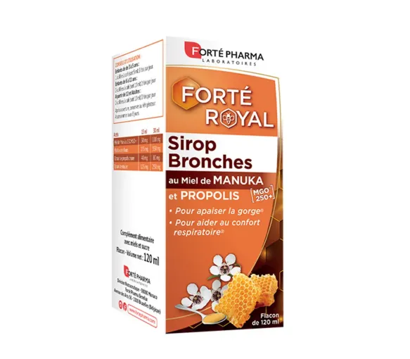 Forté Royale sirop bronches Forté Pharma - spray de 120ml