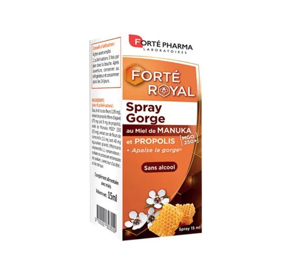 Forté Royal spray gorge Forté Pharma - spray de 15ml