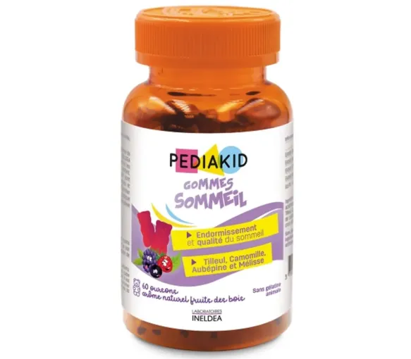 Gommes sommeil Pediakid - pot de 60 oursons