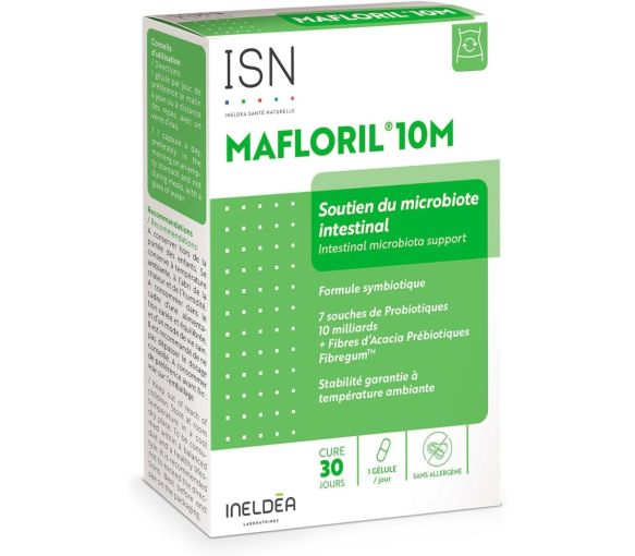 Mafloril 10M microbiote intestinal ISN - boite de 30 gélules - image 1