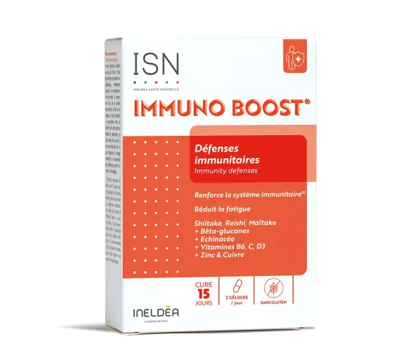 Immuno Boost défenses immunitaires ISN - boite de 30 gélules
