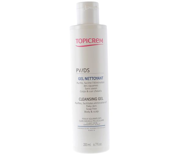 PV/DS Gel Nettoyant Topicrem - flacon de 200ml - image 1