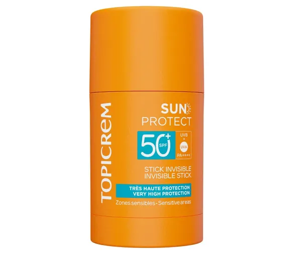 Sun Protect Stick solaire invisible SPF50+ Topicrem - stick de 15g
