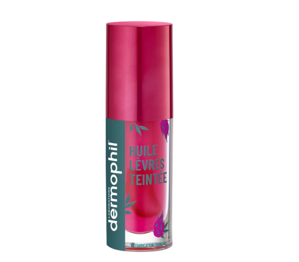 Huile lèvres teintée rose Dermophil indien - flacon de 5ml