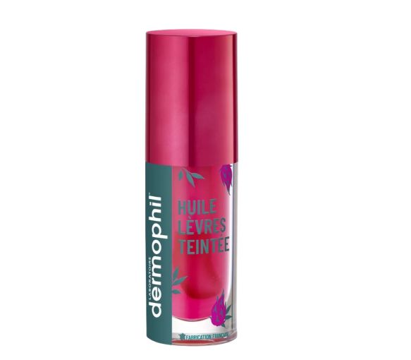 Huile lèvres teintée Dermophil indien - flacon de 5ml - image 1