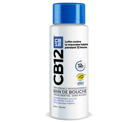 CB12 Bain de bouche goût menthe - flacon de 250 ml - image 1