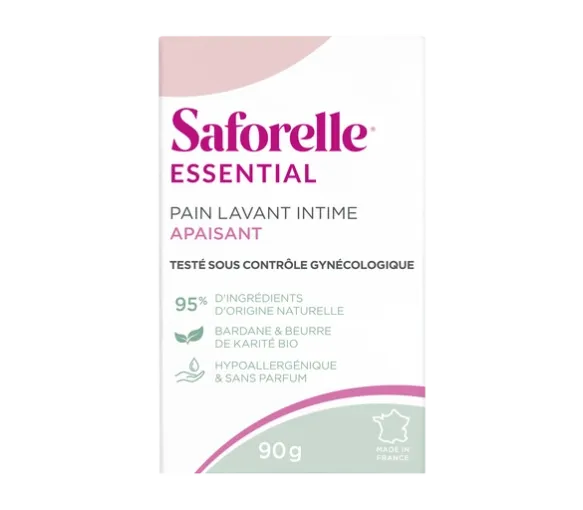 Essential Pain lavant intime apaisant Saforelle - pain de 90g - image 1