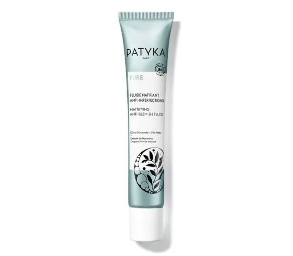 Pure Fluide matifiant anti-imperfections bio Patyka - tube de 40ml