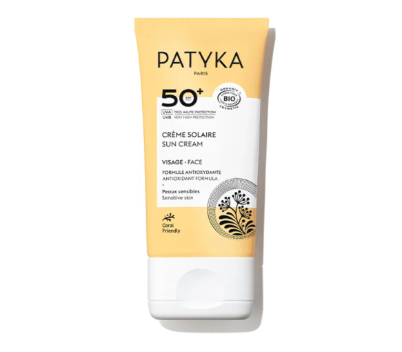 Crème solaire SPF50+ visage Patyka - tube de 40ml - image 1