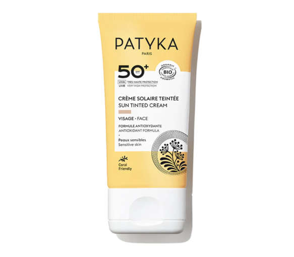 Crème solaire teintée SPF50+ Patyka - tube de 40ml - image 1