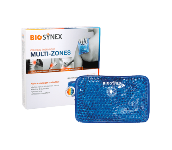 Coussin thermique multi-zones Biosynex - un coussin de 10 x 15cm