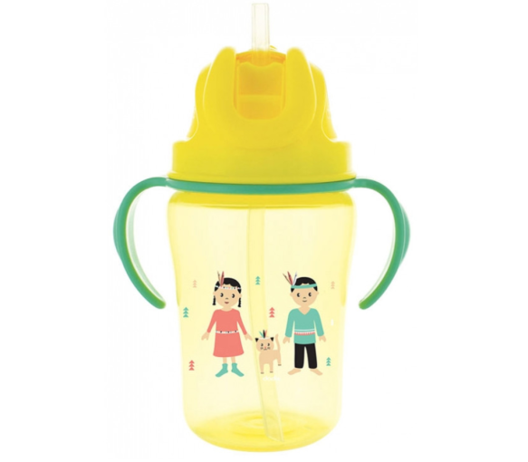 Tasse paille 18 mois+ Dodie - une tasse de 350ml