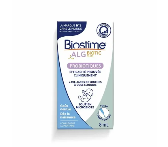 ALG Biotic Plus probiotiques Biostime - flacon de 8ml