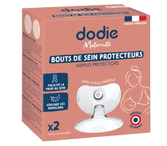 Allaitement Bouts de Sein Anatomiques taille standard Dodie - 2 bouts de sein