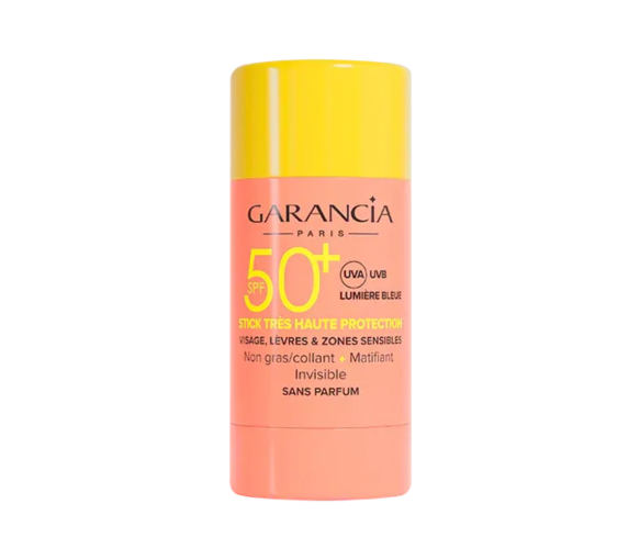 Stick solaire invisible visage SPF50+ Garancia - stick de 15g - image 1