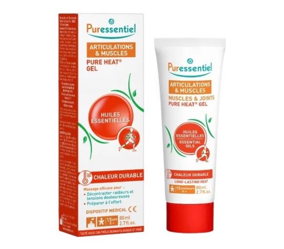 Pure Heat gel articulations et muscles Puressentiel - tube de 80ml - image 1