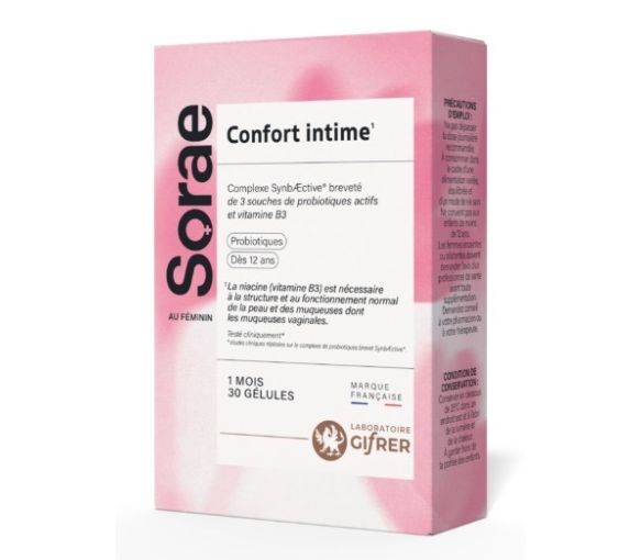 Sorae Confort intime Gifrer - boite de 30 gélules
