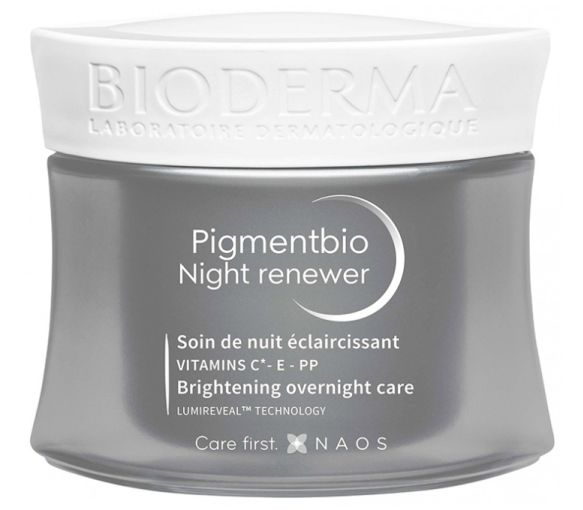 Soin de nuit éclaircissant pigmentbio Bioderma - pot de 50 ml - image 1