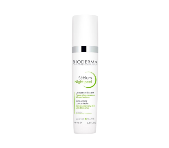 Sébium Concentré lissant night peel Bioderma - tube de 40ml - image 1