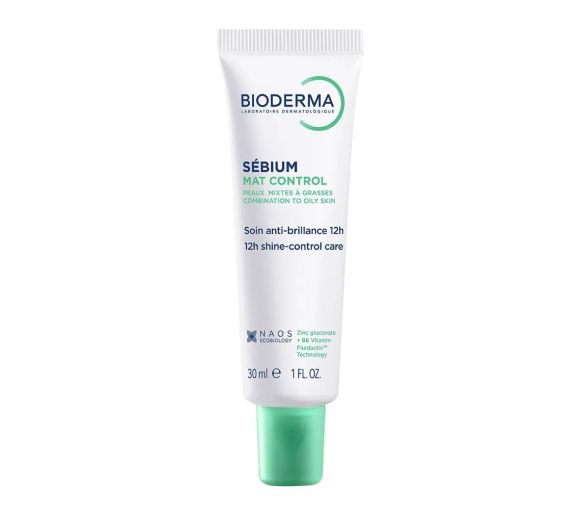 Sébium mat control soin anti-brillance 12h Bioderma - tube de 30ml