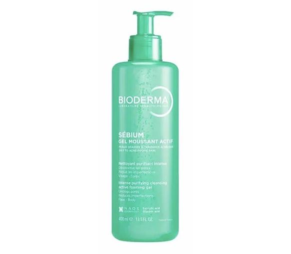 Sébium Gel moussant actif Bioderma - flacon-pompe de 400ml - image 1