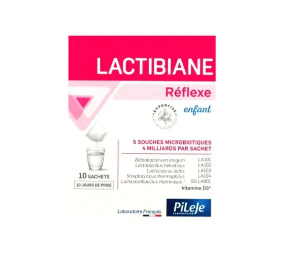 Lactibiane Réflexe enfant microbiote Pileje - boite de 10 sachets