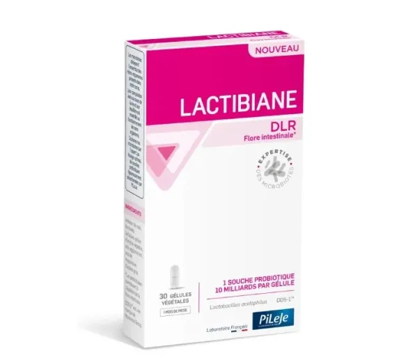 Lactibiane DLR flore intestinale Pileje - boîte de 30 gélules végétales
