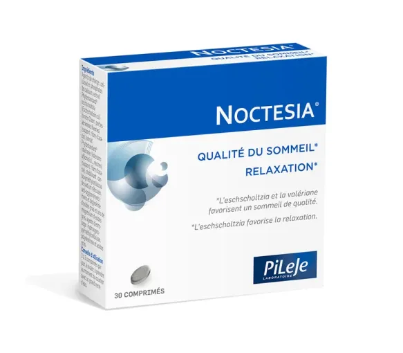 Noctesia qualité du sommeil et relaxation Pileje - boîte de 30 comprimés