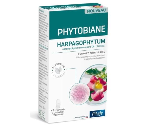 Phytobiane Harpagophytum Pileje - boite de 45 comprimés