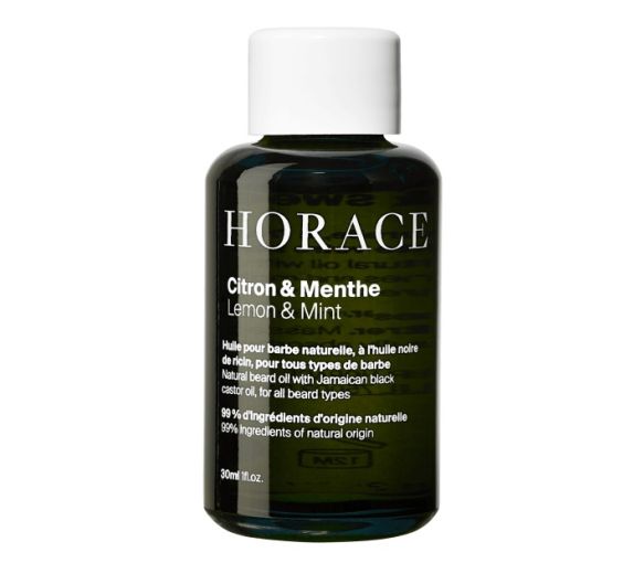 Huile pour barbe citron & menthe Horace - flacon de 30ml - image 1