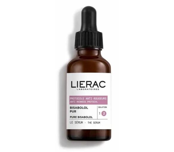 Protocole anti-rougeurs Bisabolol Pur sérum Lierac - flacon-pipette de 30ml