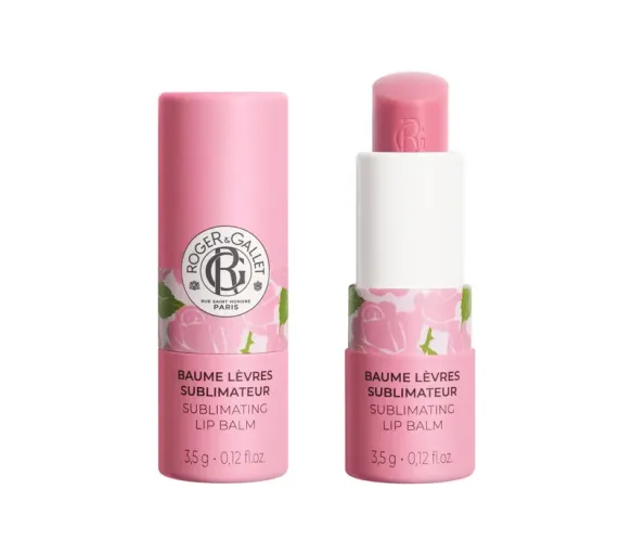 Baume à lèvres sublimateur Rose Roger & Gallet - stick de 3,5g - image 1